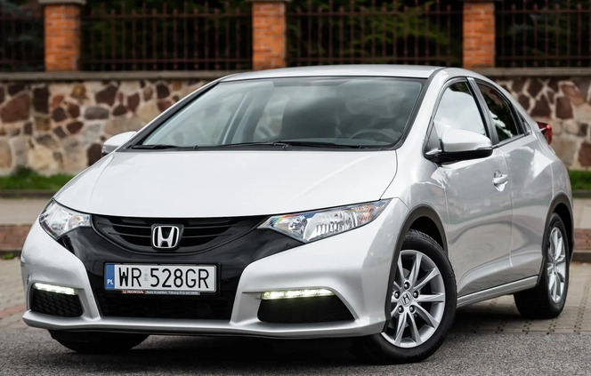 Honda Civic cena 41900 przebieg: 170000, rok produkcji 2014 z Płoty małe 436